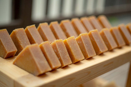 Trocknende Naturseife